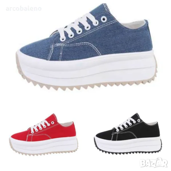 Дамски ниски кецове, 3цвята , снимка 1