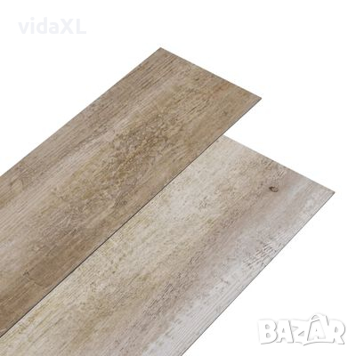 vidaXL PVC подови дъски 5,02 м² 2 мм самозалепващи промито дърво（SKU:146600, снимка 1