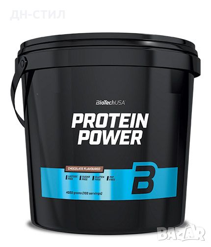 Протеин 4кг BIOTECH USA Protein Power, снимка 1