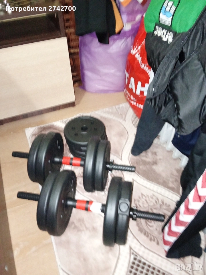 Два дъмбела по 10 кг , снимка 1