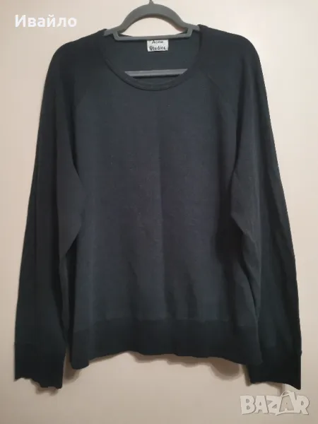 Acne Studios
College Melange PAW14 Sweatshirt. 

, снимка 1