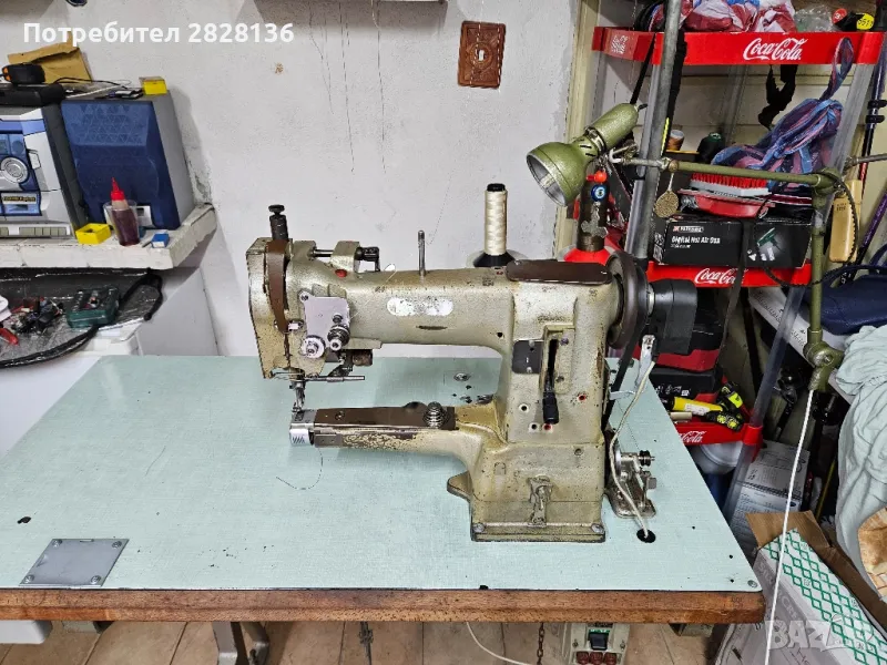 Лемовка PFAFF троен транспорт внос от Италия. Комплект с двете гарнитури и ограничител. , снимка 1