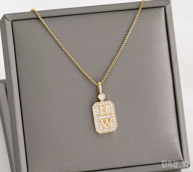 Harry Winston колие с мойсанити, снимка 1