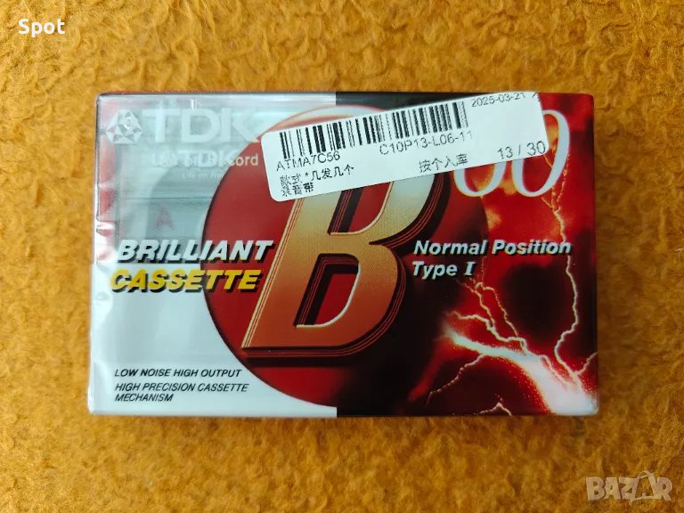 Аудио касета TDK B60, снимка 1