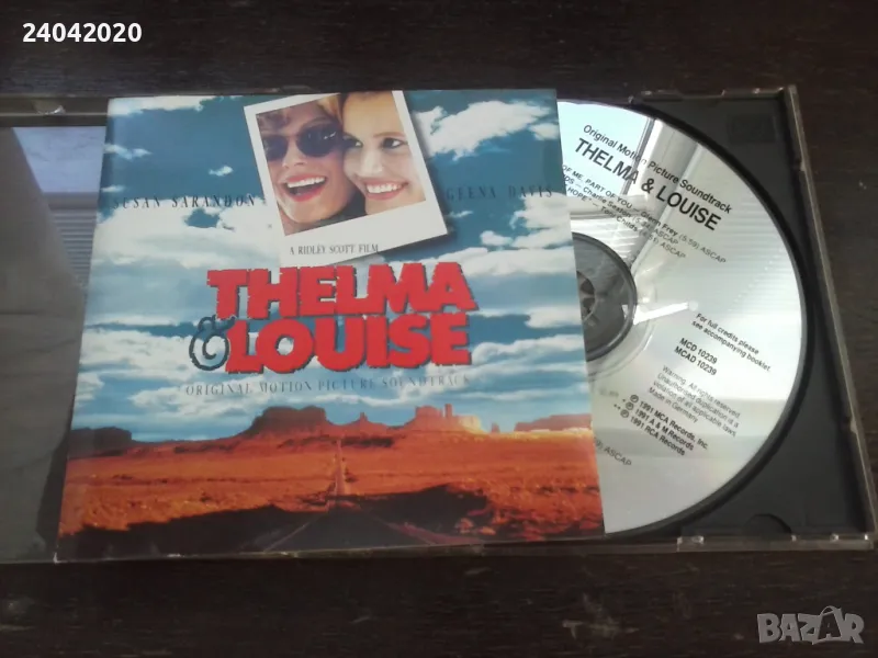 Thelma & Louise - Original Soundtrack оригинален диск, снимка 1