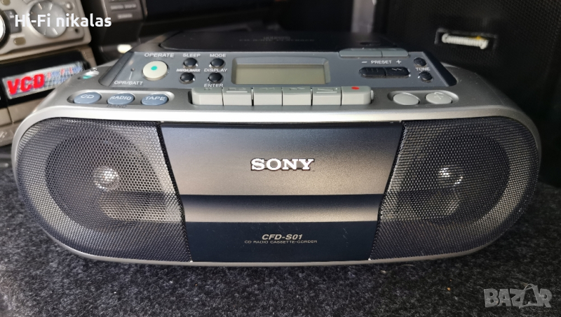 FM радио касетофон SONY CFD-S01, снимка 1