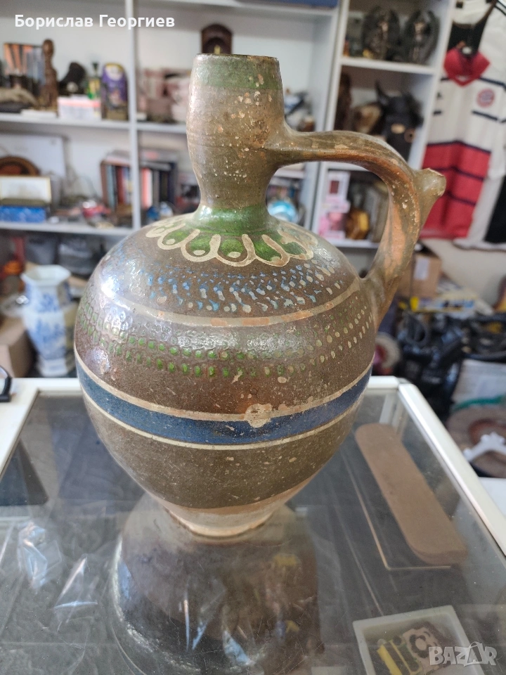 Стара стомна делва керамика, снимка 1