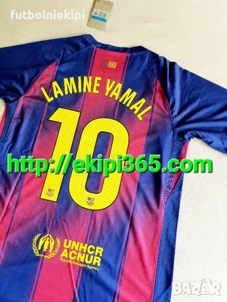 Ламин Ямал 10 - Барселона тениска НОВ 2025/26, снимка 1
