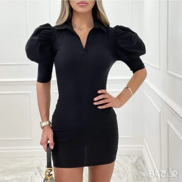 Дамска рокля на едро, снимка 1