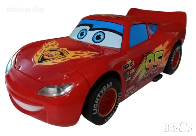 Метална количка: Lightning McQueen (Светкавицата Маккуийн), снимка 1