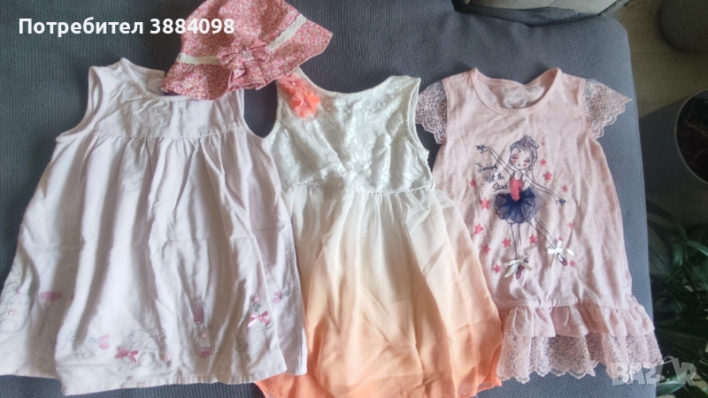 Детски рокли размер 2-3 години, снимка 1