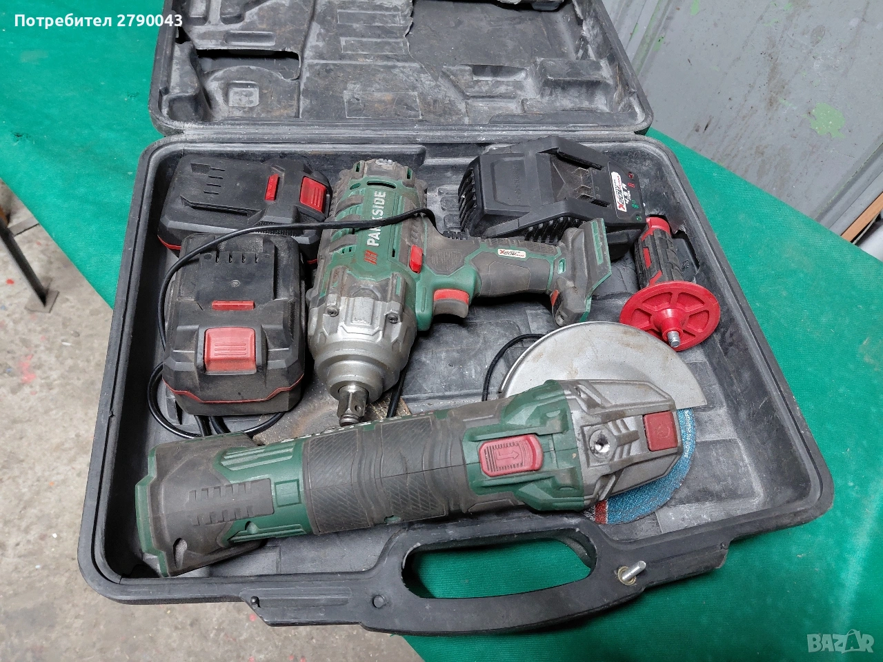 ъглошлайф и гайковерт PARKSIDE , снимка 1