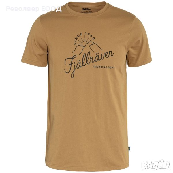 Тениска Fjall Raven - Sunrise, в цвят Buckwheat Brown, снимка 1