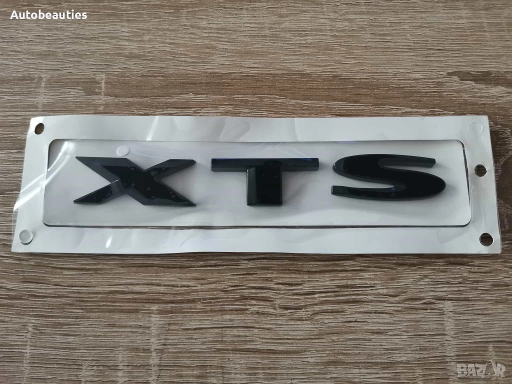 черно лого Cadillac XTS нов стил, снимка 1