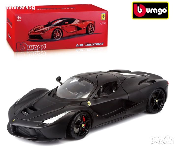 1:18 Метални колички: Ferrari LA Ferrari - Bburago , снимка 1