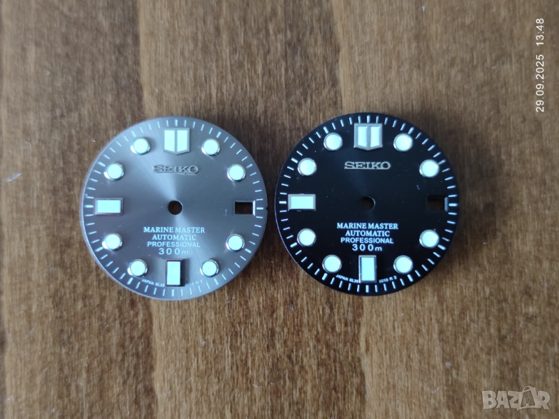 28,5мм циферблат за механизъм Seiko 4R35/36 NH35/36, снимка 1