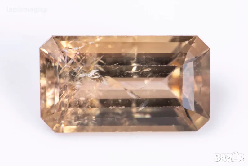 Жълт турмалин 1.86ct октагон шлифовка, снимка 1