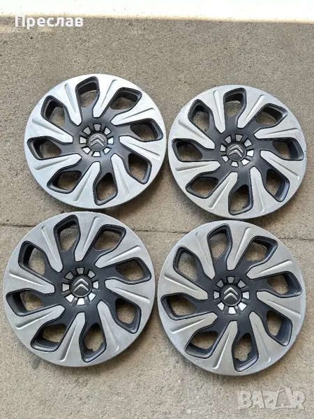 4 броя оригинални тасове за Citroen C3 15, снимка 1