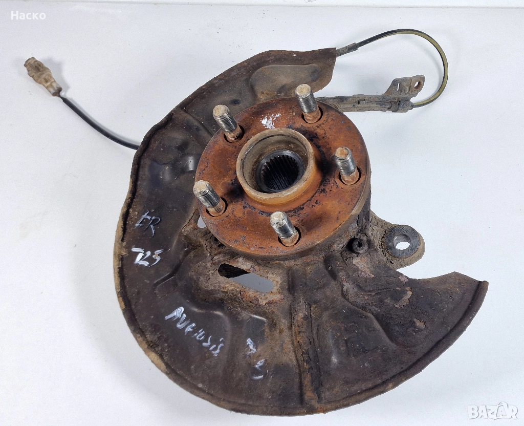 Преден Десен Шенкел с Главина и Лагер Toyota Avensis T25 2.0 116 к.с. D4D Тойота Авенсис 2003-2008, снимка 1