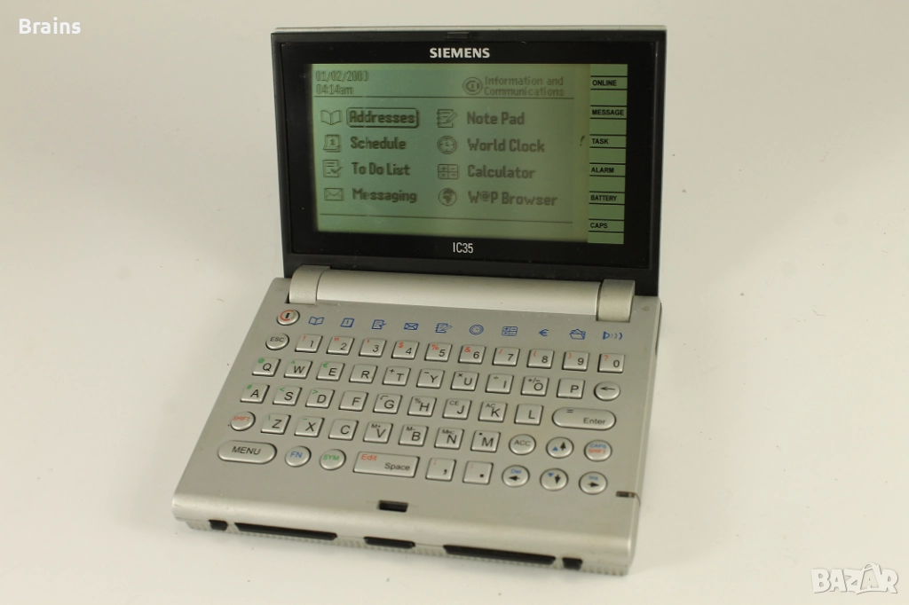 SIEMENS IC35 Немски Джобен Компютър 2000 година, снимка 1
