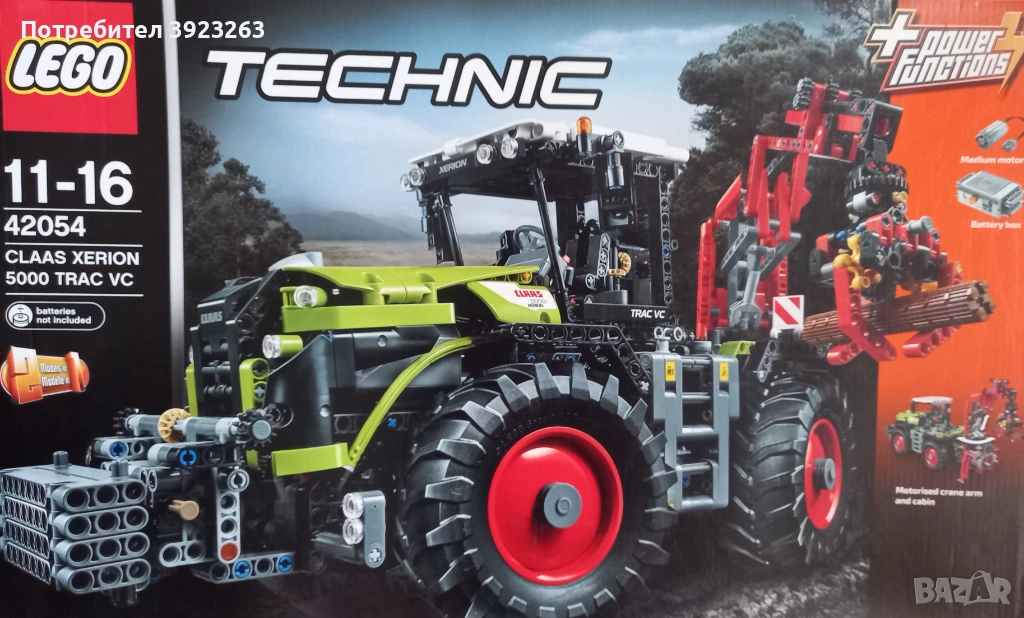 Конструктор ЛЕГО ТЕХНИК - CLAAS XERION 5000 TRAC VC 42054, снимка 1