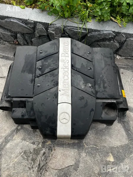 Капак двигател с нови въздушни филтри  w220, снимка 1