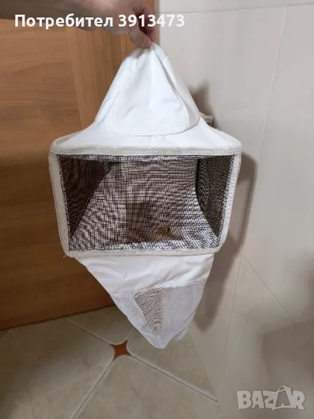 Чисто нова предпазна пчеларска маска, снимка 1