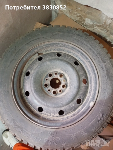 Зимни гуми с джанти, снимка 1