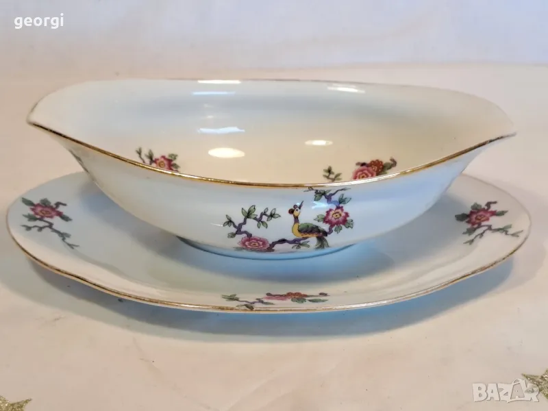 порцеланова сосиера  Limoges 8/5, снимка 1