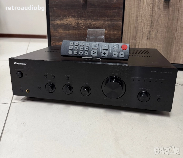 🔊Стерео усилвател Pioneer A-30-K + дистанционно управление🔊, снимка 1