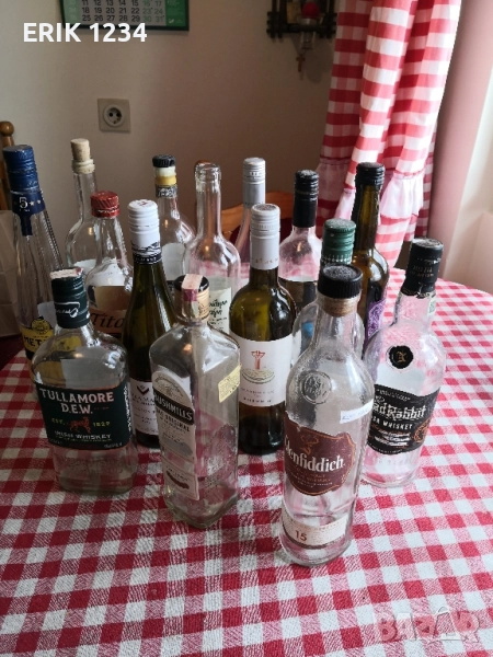 шишета за ракия и вино , снимка 1