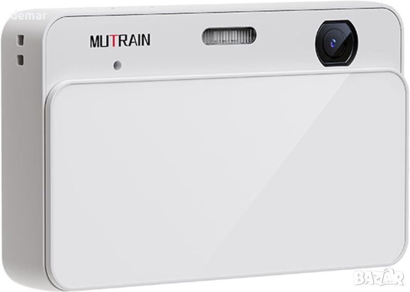 MUTRAIN Digital, Насочи и снимай Android камера с огледало, 1080P, X10, 32GВ, бяла ; розова, снимка 1