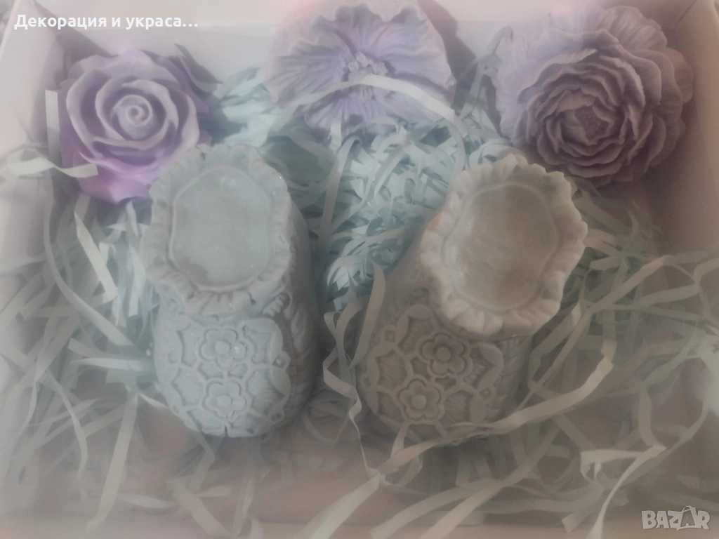 Сет ароматни бебешки сапуни за подарък на бебешко парти, снимка 1