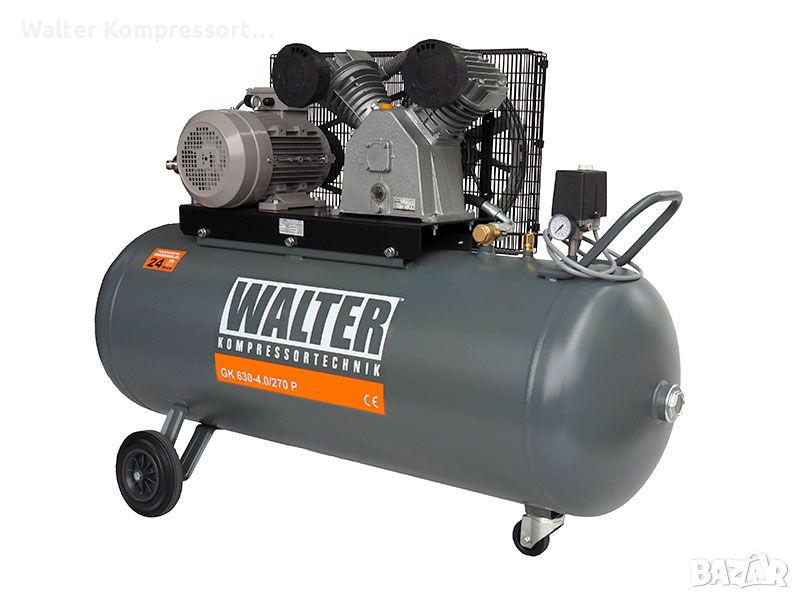 Въздушен компресор WALTER GK 630-4,0/270 P, снимка 1