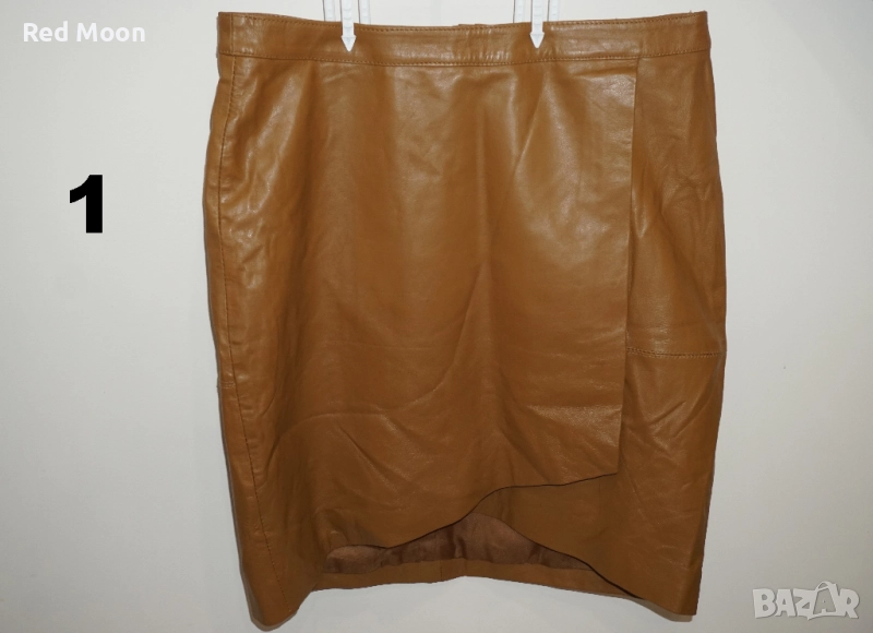 Лот от 10 Кожени Поли от Естествена и Изкуствена кожа Sara Kelly/Zara/H&M/TopShop/BikBok, снимка 1