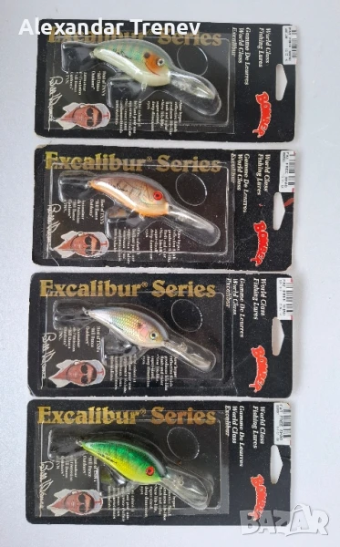 Воблери-BOMBER,REBELExcalibur,BANDIT, снимка 1