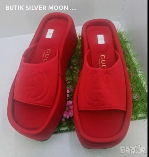 Дамски Чехли 💫 Gucci , снимка 1