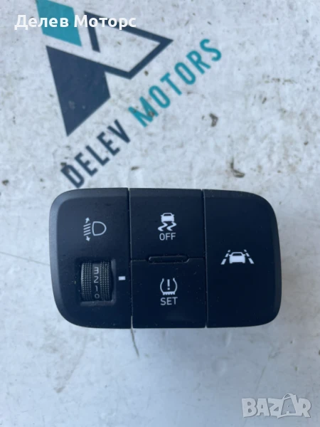 Бутон за регулиране на фарове 93700-K7060NNB от Hyundai I10 1.0 MPI, 67 кс., 5 ск., двигател G3LD, снимка 1