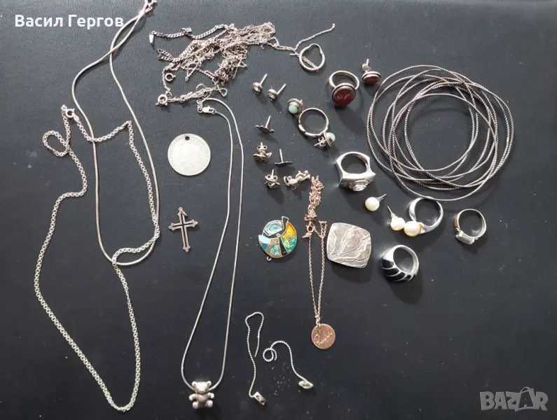 Сребърни бижута, снимка 1