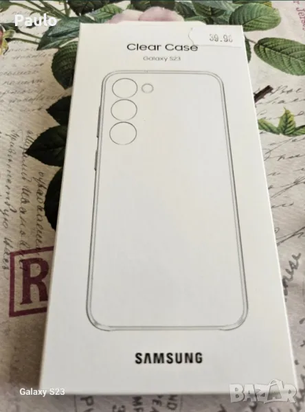 samsung s23 калъф/гръб-оригинал, снимка 1