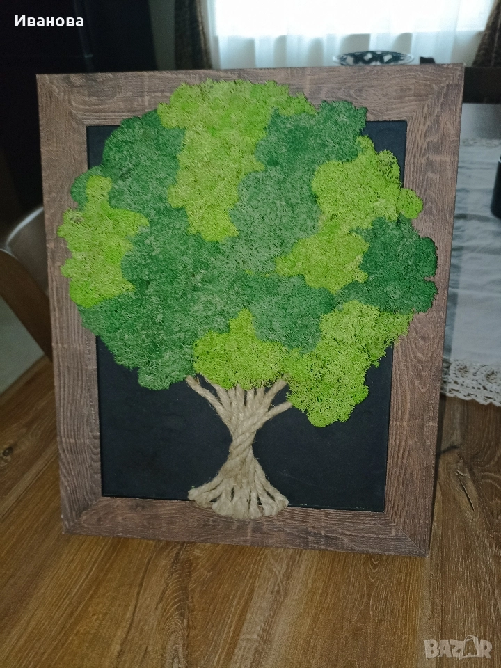 Дърво от скандинавски мъх , снимка 1