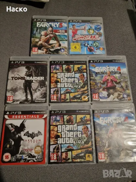 ps3 игри gta v far cry 3 4 , снимка 1