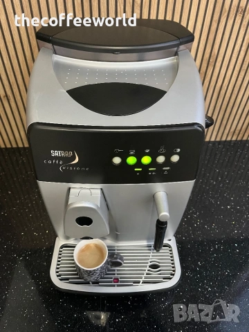 Satrap Caffe Visione - 6 месеца гаранция, рециклирана!, снимка 3 - Кафемашини - 53622046