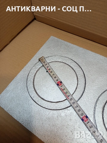 Соц Стара Чугунена Плоча За Стара Печка Барбекю Барбекюта Огнища. НОМЕР 634., снимка 7 - Антикварни и старинни предмети - 53879173