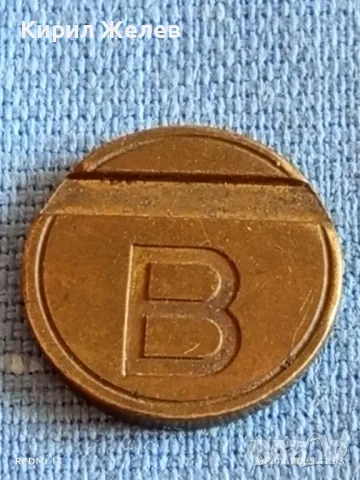 Стар жетон токен за телефонен апарат Гърция за КОЛЕКЦИЯ 31221, снимка 4 - Други ценни предмети - 49808341