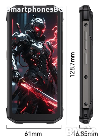 Cubot KingKong Mini 4 16GB RAM 128GB ROM, с IP68 защита, снимка 6 - Други - 53788576