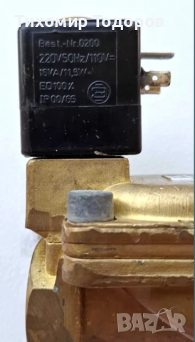 Магнет вентили ”ЗИТА” Русе G3/4 220V, снимка 4 - Резервни части за машини - 52012726