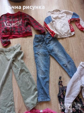 Сет дрехи за момиче ръст до 122см 10лв всичко общо, снимка 3 - Детски комплекти - 46424291