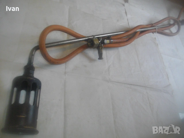 126 см Голяма газова ГОРЕЛКА ЗА ПОКРИВИ ХИДРОИЗОЛАЦИИ Немска оригинална старо качество EXACT HAMBURG