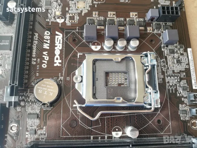 Дънна платка ASRock Q87M vPro Socket LGA1150, снимка 7 - Дънни платки - 47704863